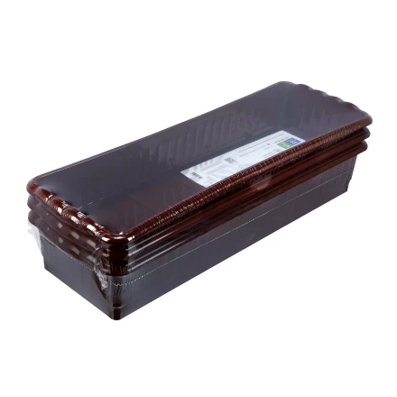 Поддон для рассады 470х166х82 мм, пластиковый, 3 шт, под 12 горшочков 250 мл. Palisad 643443 купить в Челябинске