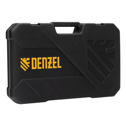 Набор инструментов Denzel 15803, 1/2&quot;, 1/4&quot;, CrV, S2, пластиковый кейс, 100 предметов купить в Челябинске