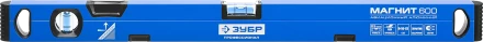 Уровень усиленный магнитный с зеркальным глазком серия ПРОФЕССИОНАЛ ЗУБР ПРО-М 400 мм купить в Челябинске