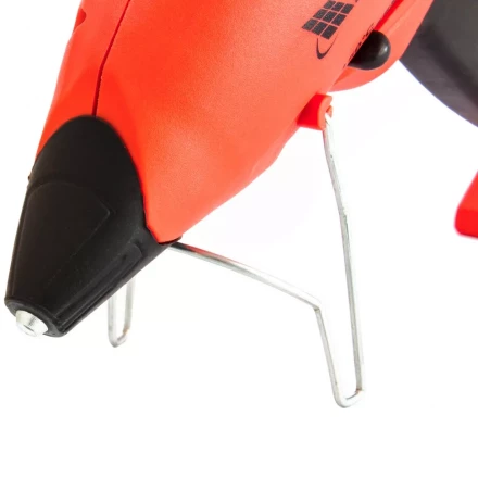 Клеевой пистолет 11 мм подставка кейс 20 160 Вт 16 г/мин регулятор 150-200° Matrix 93015 купить в Челябинске