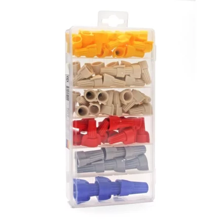 Набор соединительных изолирующих зажимов с крыльями КВТ СИЗ-К (79508) купить в Челябинске