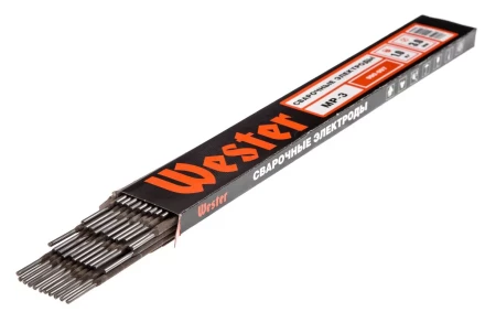 Электроды для сварки WESTER МР-3, 3.0 мм, 1 кг купить в Челябинске