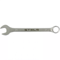 Ключ комбинированный 26 мм CrV матовый хром STELS 15228