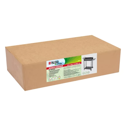 Мангал сварной на колесах, 662 х 390 х 152/805 мм, сталь 2 мм, кочерга в комплекте, Camping Palisad 69669 купить в Челябинске