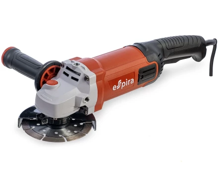 УШМ ESPIRA AGI-125-17 (125 мм 220-240В,50/60 Гц, мощность 1700 Вт, 8500 об/мин, 3.8 кг), 400753 купить в Челябинске