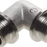 Уголок GENERAL FITTINGS с упором, никелированная латунь, ш/ш, 3/4" 51072-S/S-3/4 купить в Челябинске