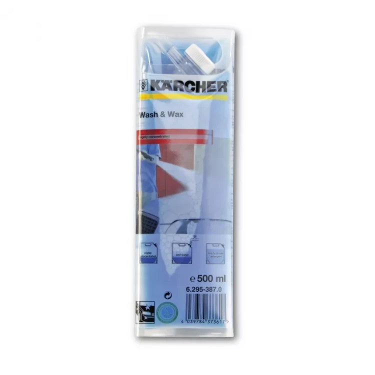 Автомобильный шампунь Воск с воском Wash &amp; Wax 500 мл, концентрат KARCHER купить в Челябинске