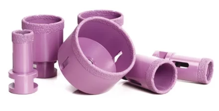 Вакуумная коронка Messer по граниту с соединением М14 длина 50 мм (Диаметр 45 мм) купить в Челябинске