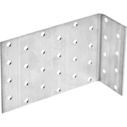 Крепежный угол ЗУБР &quot;МАСТЕР&quot; анкерный, 80х120х40мм, 20шт 310225-080-120 купить в Челябинске