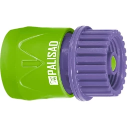 Соединитель пластмассовый быстросъемный, внутренняя резьба 3/4", аквастоп PALISAD 66170