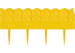 Бордюр "Элегант" 14 х 310 см желтый Россия 65070