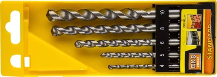 Набор STAYER Сверла &quot;STANDARD&quot; по бетону, 4, 5, 6, 8, 10мм, 5шт 2912-H5_z01 купить в Челябинске