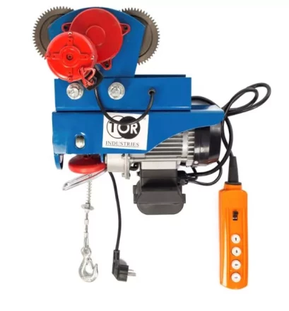 С ТЕЛЕЖКОЙ таль электрическая TOR PA 125/250 кг 12/6 м (серия J) 1029309 купить в Челябинске