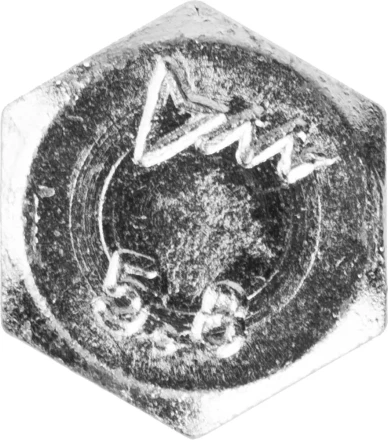 Болт ЗУБР &quot;МАСТЕР&quot; с шестигранной головкой, ГОСТ 7798-70, класс прочности 5.8, оцинкованный, M10x50мм, 5кг 303080-10-050 купить в Челябинске