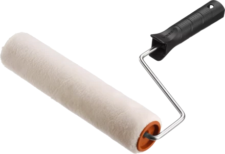 Малярный валик ЗУБР ОПТИМА-ВЕЛЮР 40 х 180 мм бюгель 6 мм ворс 4 мм полиэстер 03547-18 купить в Челябинске