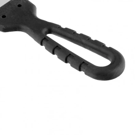 Шпательная лопатка из нержавеющей стали 100 мм пластмассовая ручка Россия 85135 купить в Челябинске