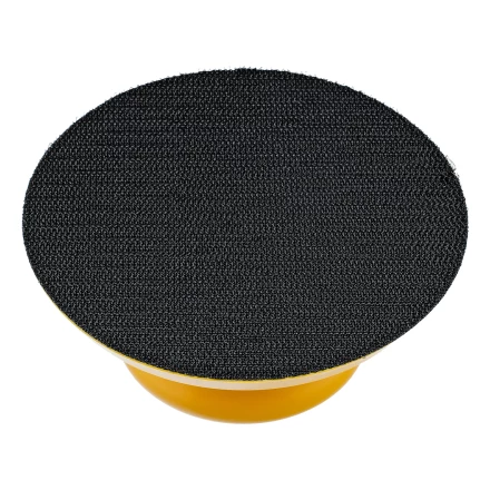 Брусок для шлифования, круглый, 125 мм, с &quot;липучкой&quot;// Denzel 75816 купить в Челябинске