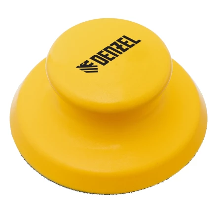 Брусок для шлифования, круглый, 125 мм, с &quot;липучкой&quot;// Denzel 75816 купить в Челябинске