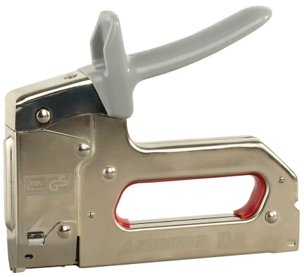 Пистолет скобозабивной кабельный, скоба: тип 28, 8-12 мм, диаметр кабеля 4,5 мм, STAYER Profi 31513 купить в Челябинске