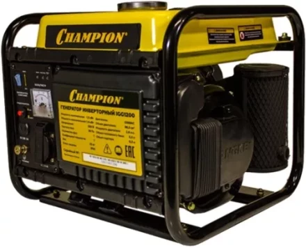 Бензогенератор инверторный CHAMPION IGG1200 купить в Челябинске