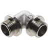 Уголок GENERAL FITTINGS с упором, никелированная латунь, ш/ш, 1/2" 51072-S/S-1/2 купить в Челябинске