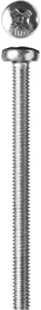 Винт ЗУБР &quot;МАСТЕР&quot; DIN 7985, класс прочности 4.8, оцинкованный, M4x50мм, 5кг 303150-04-050 купить в Челябинске