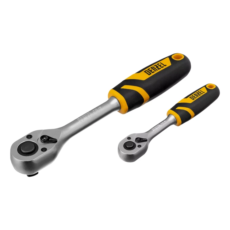 Набор инструментов Denzel 15806, 1/2", 1/4", CrV, S2, пластиковый кейс, 194 предмета купить в Челябинске