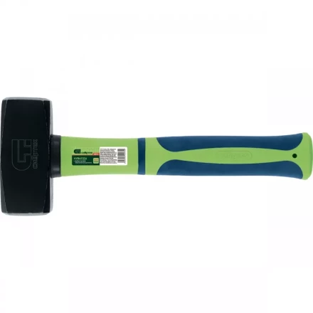 Кувалда, 1000 г, фибергласовая обрезиненная рукоятка СИБРТЕХ 10914 купить в Челябинске