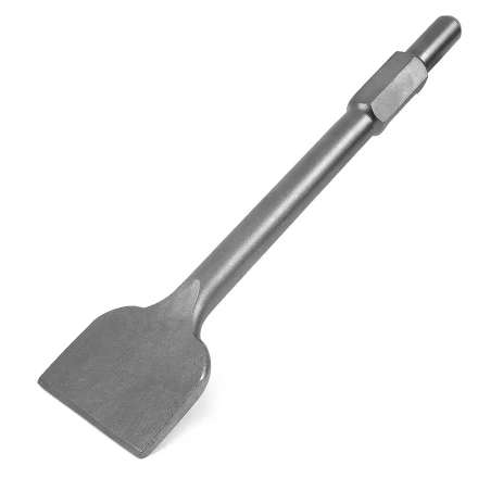 Зубило широкое MESSER 100х395х30 для отбойного молотка, 100мм, НЕХ-30 купить в Челябинске