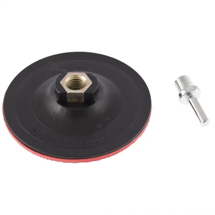 Насадка для дрели и УШМ с липучкой 125 мм твердая MATRIX артикул 76230 купить в Челябинске