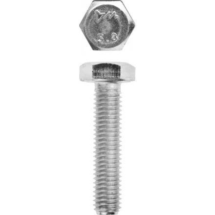 Болт ЗУБР &quot;МАСТЕР&quot; с шестигранной головкой, ГОСТ 7798-70, класс прочности 5.8, оцинкованный, M10x45мм, 5кг 303080-10-045 купить в Челябинске