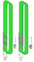 Строп текстильный кольцевой СТК 1 т L=2 м SF6 30 мм купить в Челябинске
