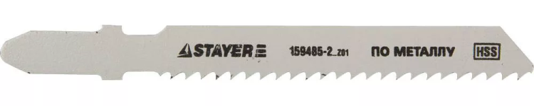 Полотна STAYER "STANDARD", T118B, для эл/лобзика, HSS, по металлу (3-10мм), EU-хвост., шаг 2мм, 55мм, 2шт 159485-2_z01 купить в Челябинске