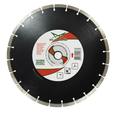 Диск алмазный 1A1RSS ASPHALT MD-STARS 350*3,2*10*24T*25,4 mm купить в Челябинске
