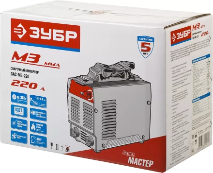 Сварочный инвертор ММА ЗАС-М3-220 серия МАСТЕР купить в Челябинске