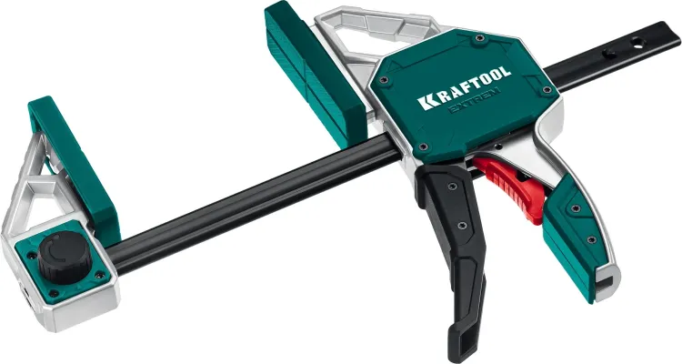 Струбцина Extrem ручная пистолетная KRAFTOOL 32228-15_z01 металлический корпус 150/95 мм купить в Челябинске