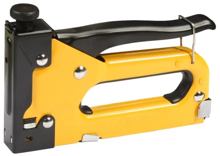 Степлер &quot;Max 53&quot; с регулировкой силы удара, металлический корпус, для тонкой скобы тип 53 (4-14 мм), STAYER Master 31501 купить в Челябинске