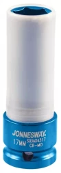 Головка ударная шестигранная 1/2" М17 для л/с дисков S03АD4317 Jonnesway 99427