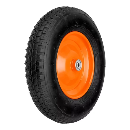 Колесо пневматическое Palisad 4.80/4.00-8 D380мм, подш. внут. диам. 12мм, длина оси 80мм 689468 купить в Челябинске