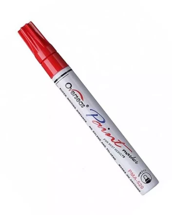 Маркер-краска красный PMA-520 Оберон PMA5203 купить в Челябинске