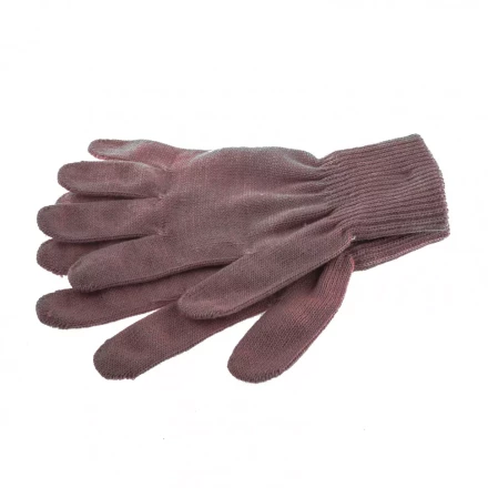 Перчатки трикотажные акрил коралл двойная манжета Россия Сибртех 68678 купить в Челябинске