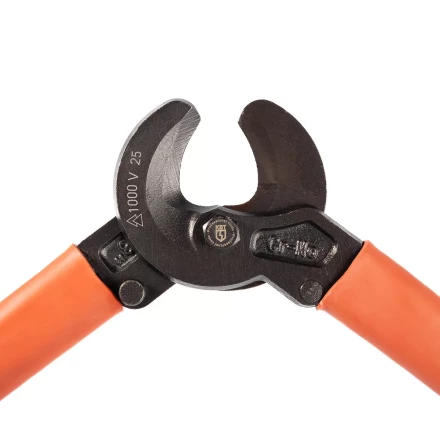 Ножницы диэлектрические КВТ НКи-25 для резки кабеля с ленточной броней до 25 мм (101966) купить в Челябинске