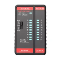 LAN-тестер кабельный КВТ KT 468C для проверки витой пары и телефонного кабеля (88552)