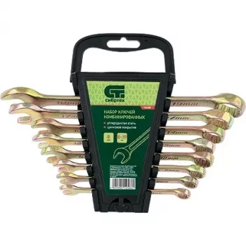 Набор ключей комбинированных 6-19 мм., 8 шт. СИБРТЕХ 15438 купить в Челябинске