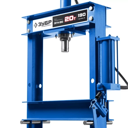 ЗУБР ПГН-20, 20 т, гидравлический пресс с гидронасосом и манометром, Профессионал (43072-20) купить в Челябинске