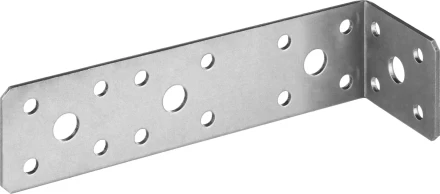 ЗУБР УКА-2.0, 35 x 40 x 140 x 2 мм, цинк, асимметричный крепежный уголок (310156-35) купить в Челябинске