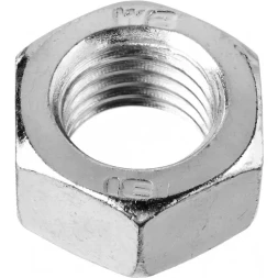 Гайка ЗУБР шестигранная DIN 934, класс прочности 8, оцинкованная, M8, ТФ0, 5000 шт. 4-303530-08