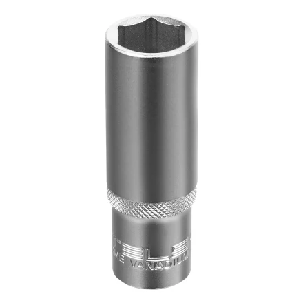 Головка торцевая удлиненная, 18 мм, шестигранная, CrV, под квадрат 1/2 Stels 13881 купить в Челябинске