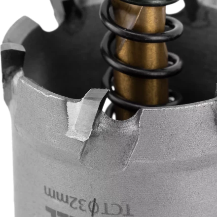 Коронка по металлу твердосплавная, 32 мм Denzel 724010 купить в Челябинске