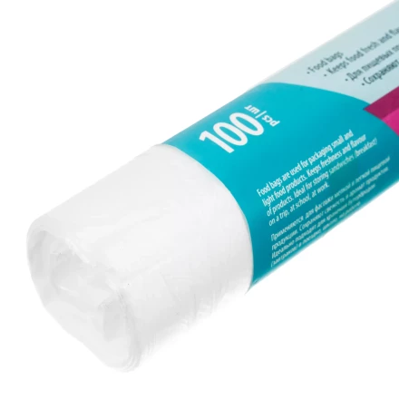 Пакеты для бутербродов, 400 x 260 мм, 100 шт, рулон, Home Palisad 950075 купить в Челябинске